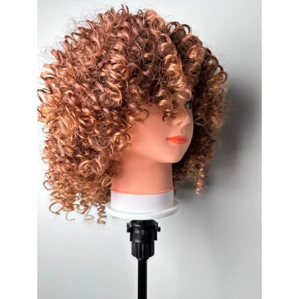 Afro Brown Wigs,Kinky Curly Wig